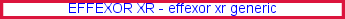 Effexor xr