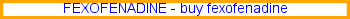 Fexofenadine