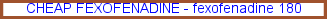 allegra d, fexofenadine side effects