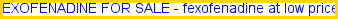fexofenadine hcl, buy fexofenadine online