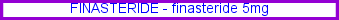 Finasteride